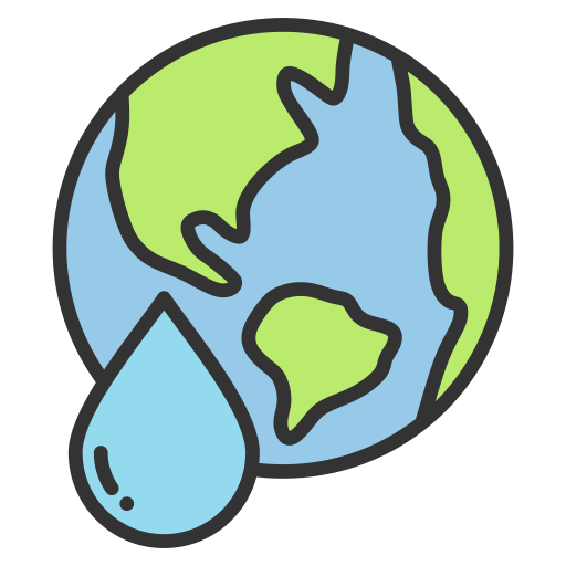 World water day Generic color lineal-color icon