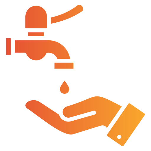 Hand wash Generic gradient fill icon