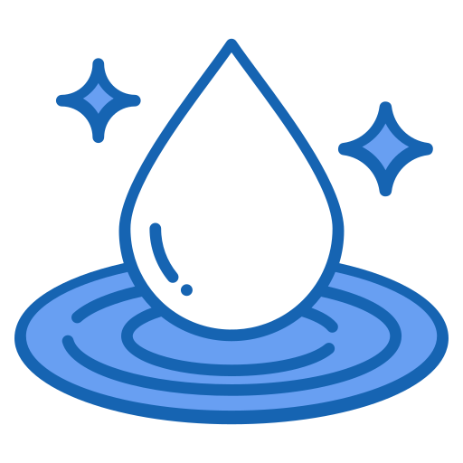 agua limpia Generic color lineal-color icono