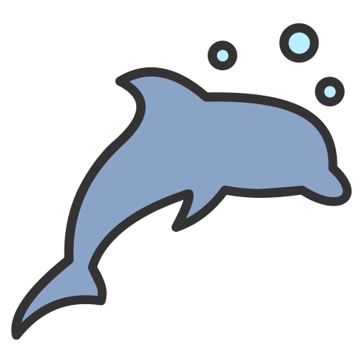 delfino Generic color lineal-color icona