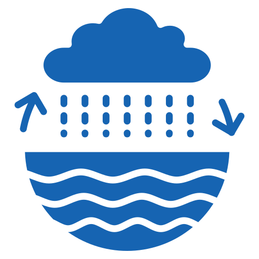 Water cycle Generic color fill icon