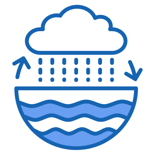 Water cycle Generic color lineal-color icon