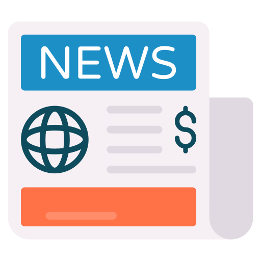 Business news Generic color fill icon