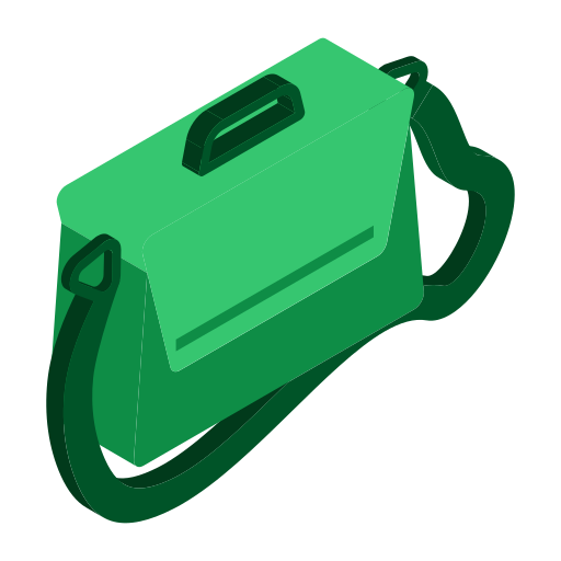 Hand carry Generic color fill icon