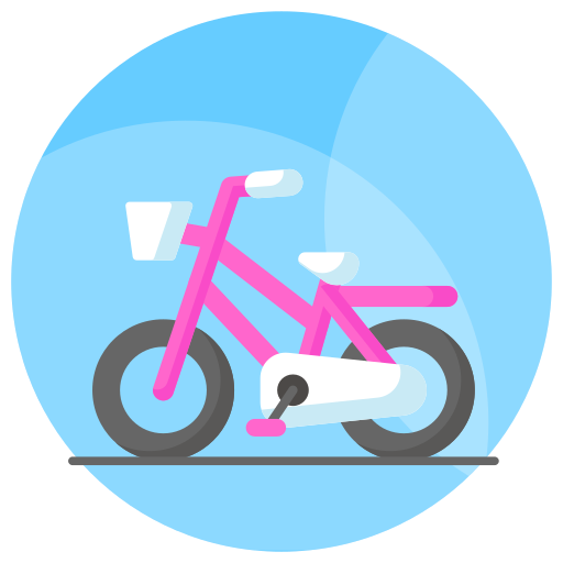 Bicycle Generic color fill icon