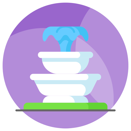 Fountain Generic color fill icon