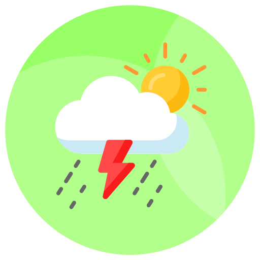 Storm Generic color fill icon