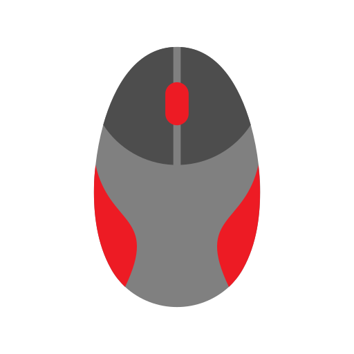 ゲーミングマウス Generic color fill icon