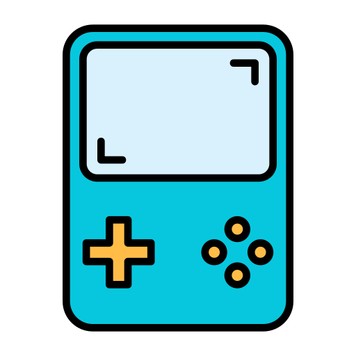konsola do gier Generic color lineal-color ikona