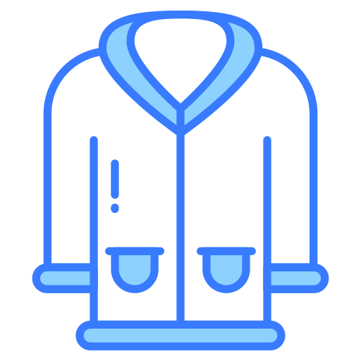 Coat Generic color lineal-color icon