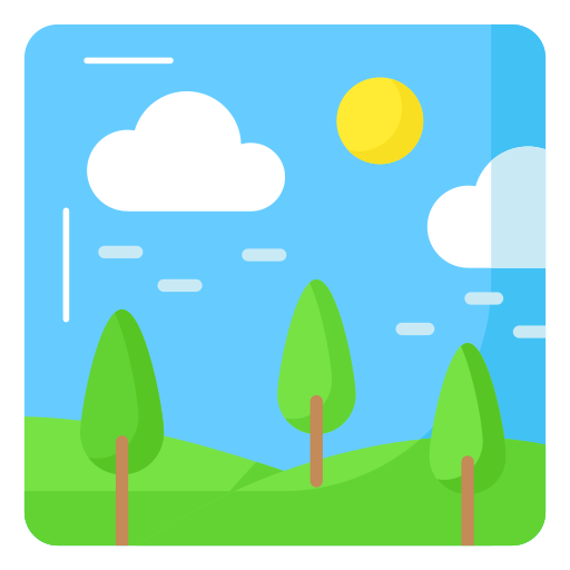 Woodland Generic color fill icon