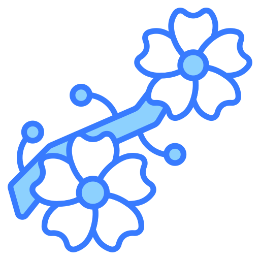 Blossom Generic color lineal-color icon