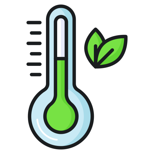 temperatura Generic color lineal-color icona