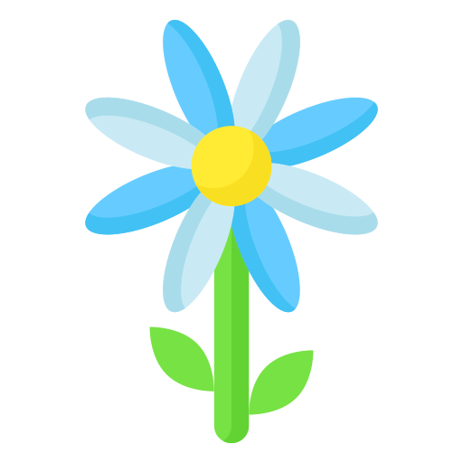 花 Generic color fill icon