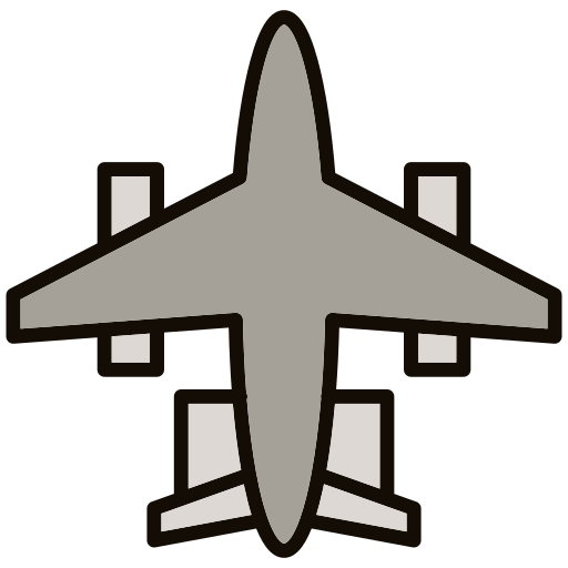 Jet plane Generic color lineal-color icon