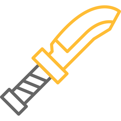 Knife Generic color outline icon