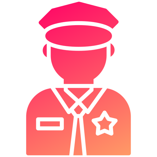 Officer Generic gradient fill icon