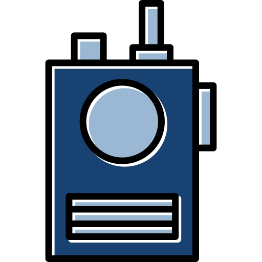 라디오 Generic color lineal-color icon