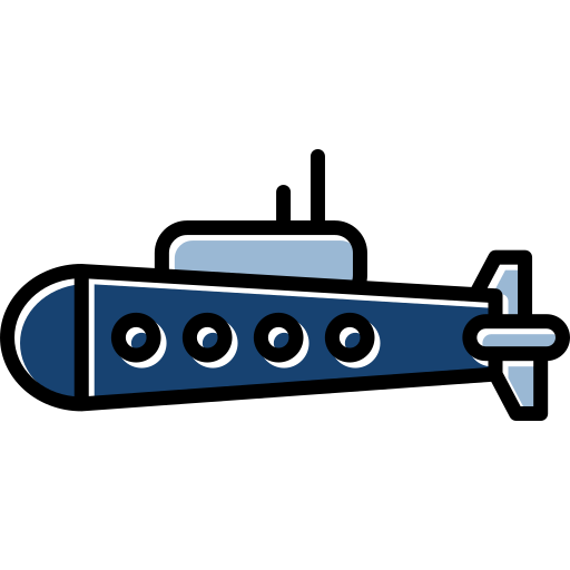 submarino Generic color lineal-color icono