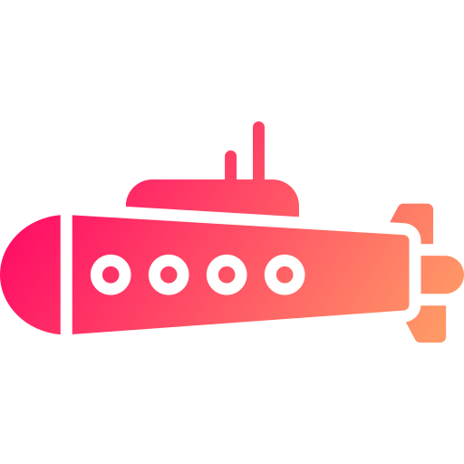 submarino Generic gradient fill icono