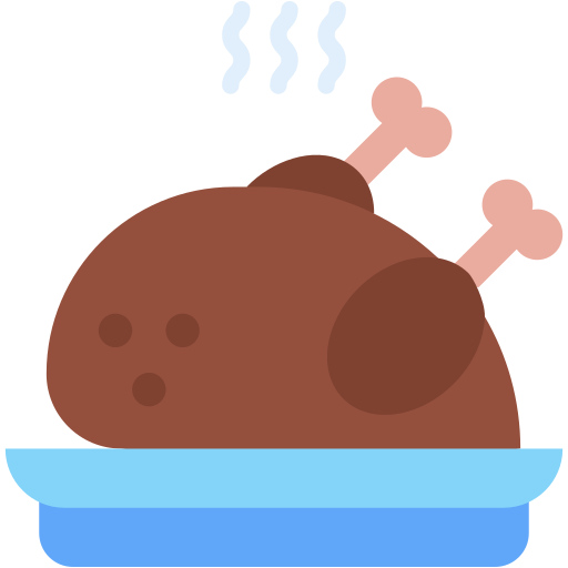 Roasted chicken Generic color fill icon