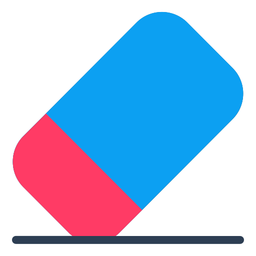 Eraser Generic color fill icon