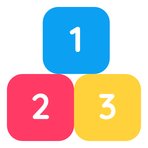 Number Generic color fill icon