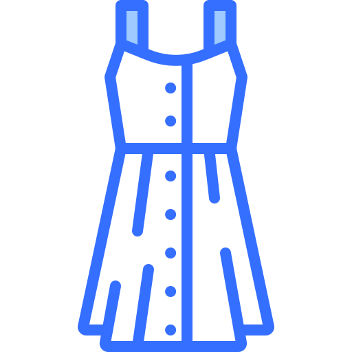 vestito Coloring Blue icona