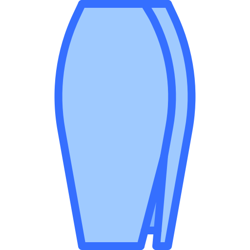 jupe Coloring Blue Icône