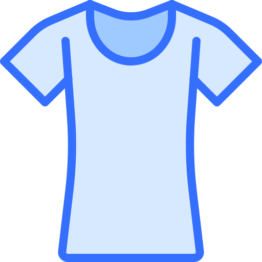 vêtements Coloring Blue Icône