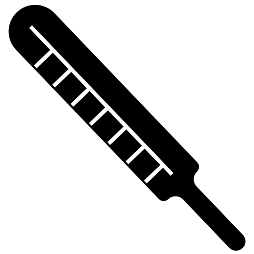 thermometer Generic black fill icon