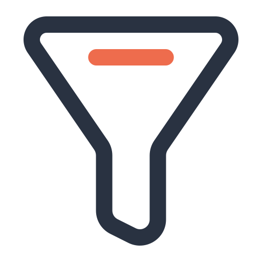 Filter Generic color outline icon