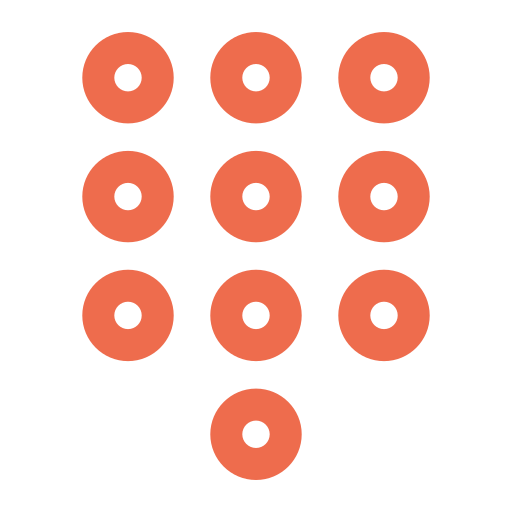 hasło Generic color outline ikona
