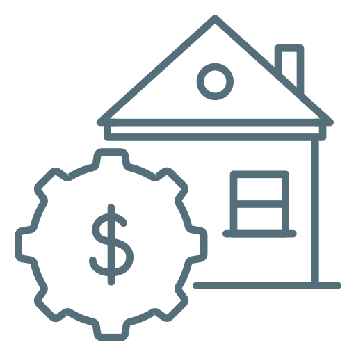 Mortgage loan Generic color outline icon