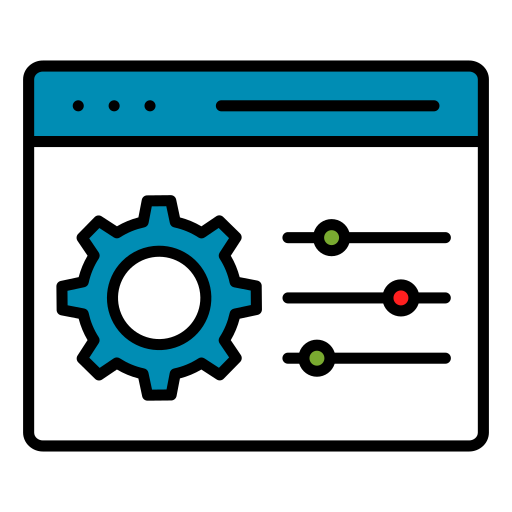 Web management Generic color lineal-color icon