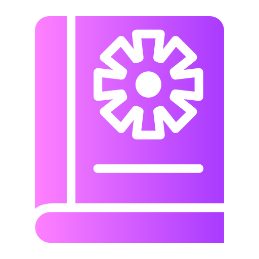 podręcznik Generic gradient fill ikona