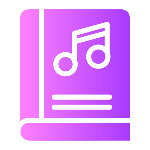 musikbuch Generic gradient fill icon