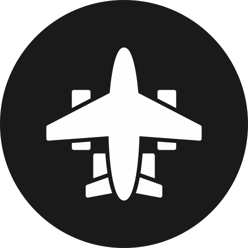 düsenflugzeug Generic black fill icon