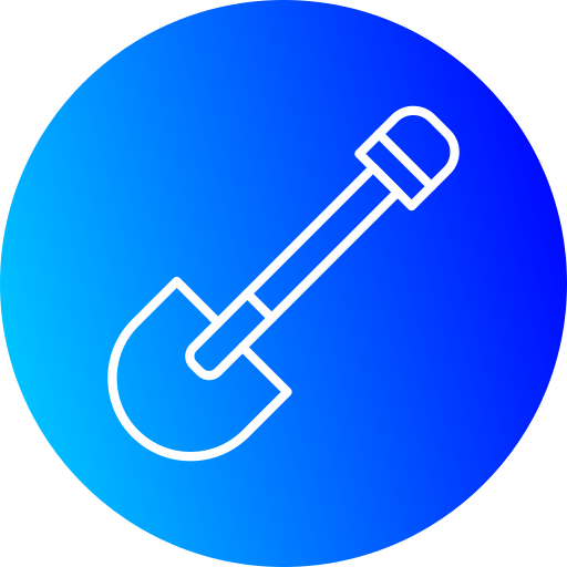 Shovel Generic gradient fill icon