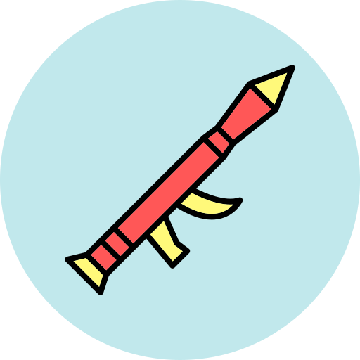bazooka Generic color lineal-color icon
