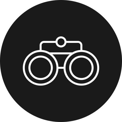 binocular Generic black fill icono