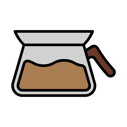 커피 포트 Generic color lineal-color icon