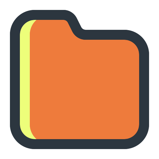 フォルダ Generic color lineal-color icon