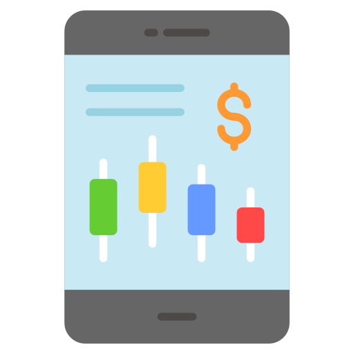 Mobile analytics Generic color fill icon