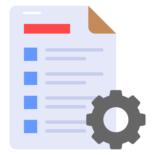 Work list Generic color fill icon