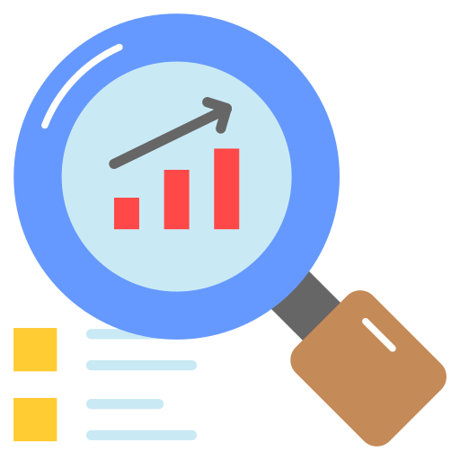 Market analysis Generic color fill icon