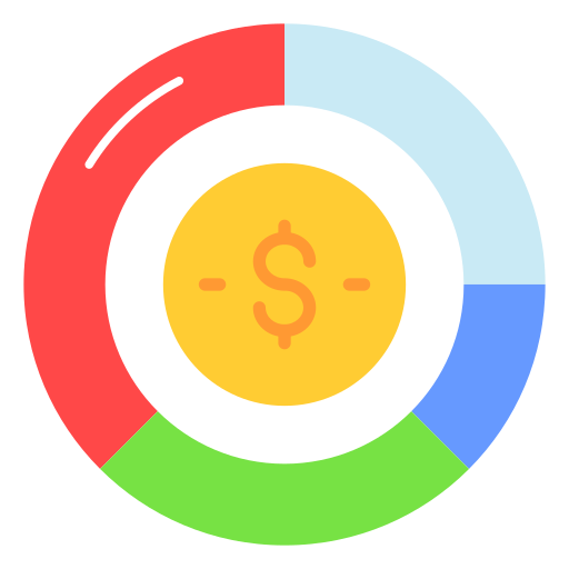 análisis financiero Generic color fill icono