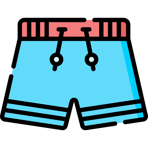 Swim shorts Special Lineal color icon
