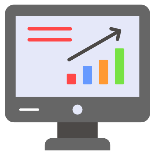 Marketing analysis Generic color fill icon