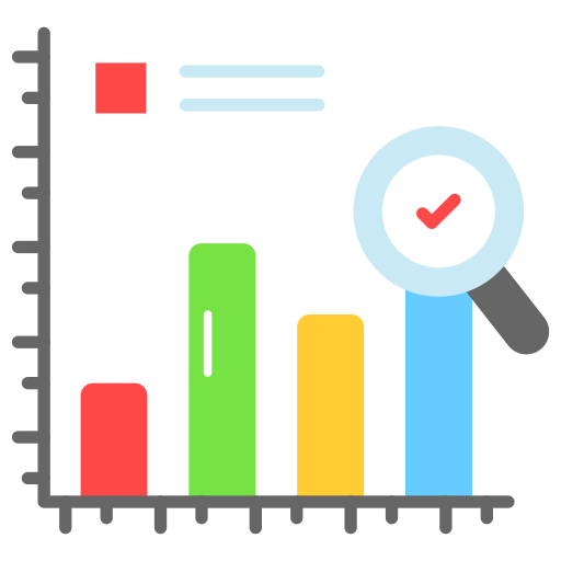 Growth report Generic color fill icon